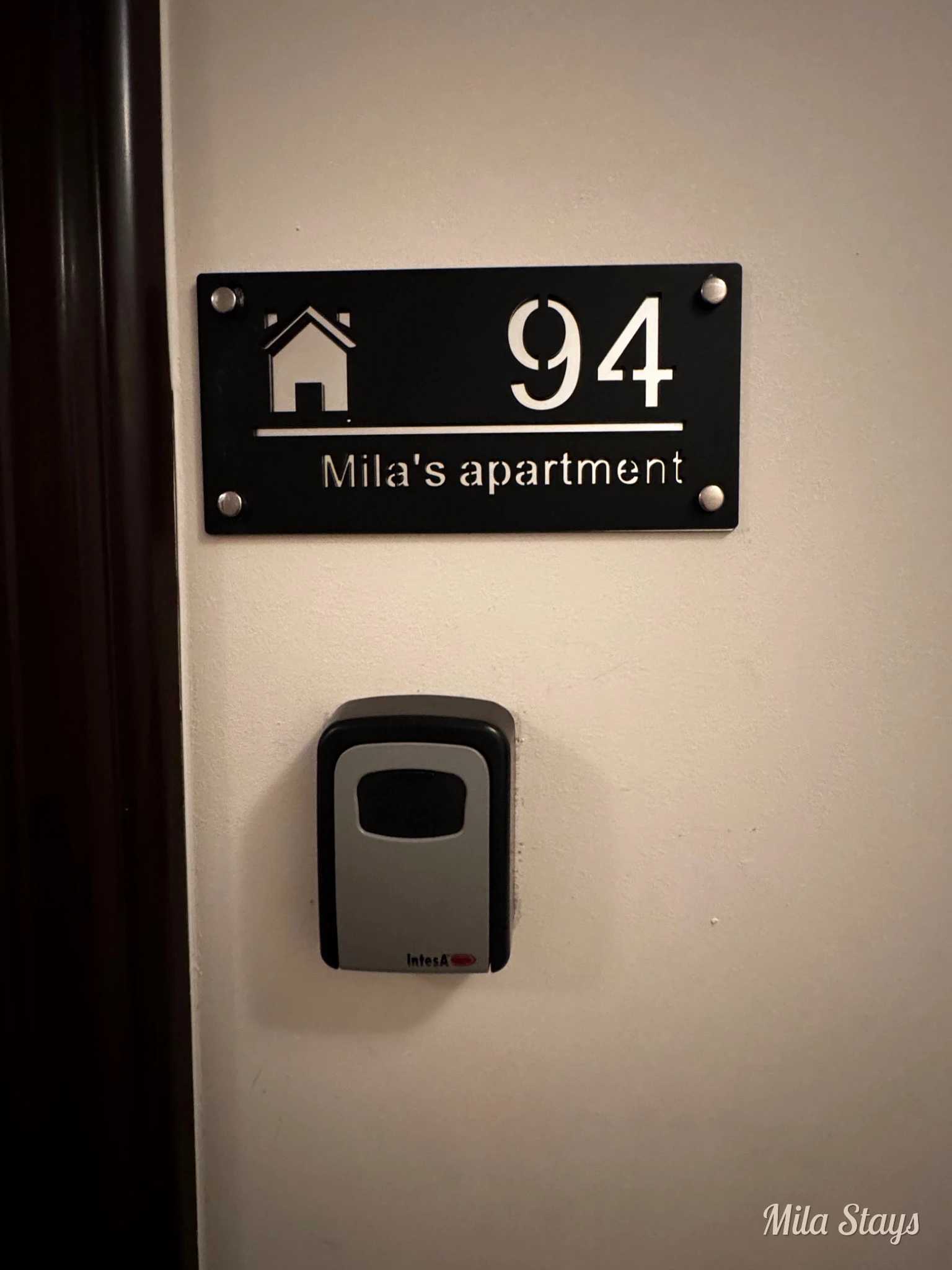 Кутия за ключове за самостоятелно настаняване в Mila’s apartment
